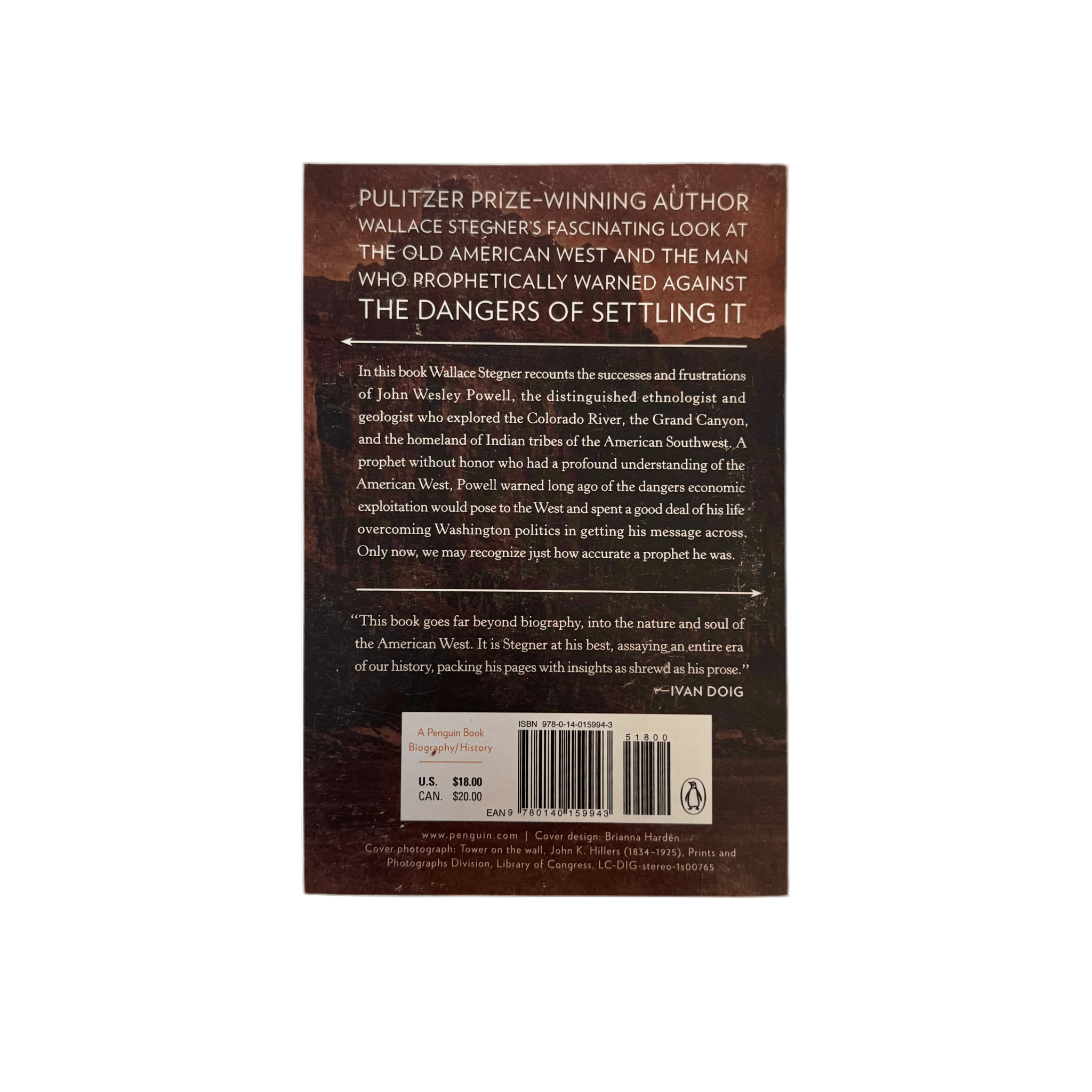 Book - Beyond The 100th Meridian - Zion Natl Park Forever Project