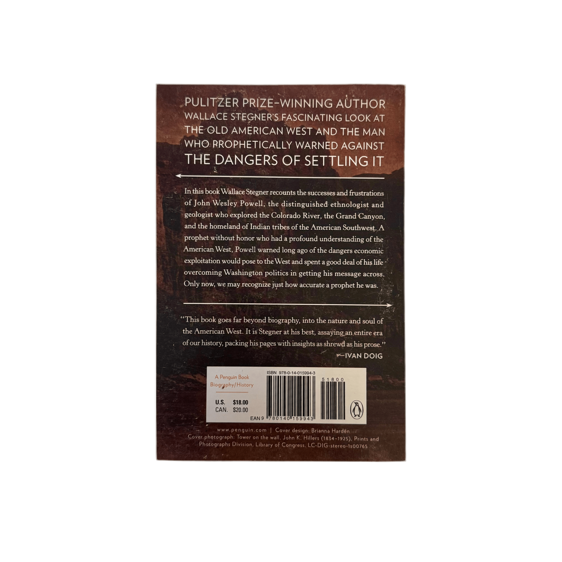 Book - Beyond The 100th Meridian - Zion Natl Park Forever Project