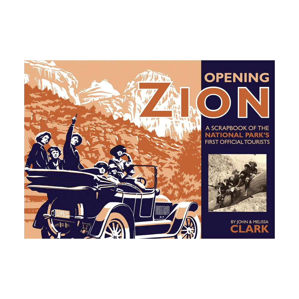 Book - Book Opening Zion - Zion Natl Park Forever Project