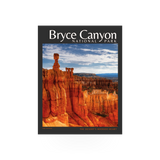Book titled Bryce Canyon The Desert Hoodoo by Park Partners, showcasing desert landscape and hoodoo formations on the cover.