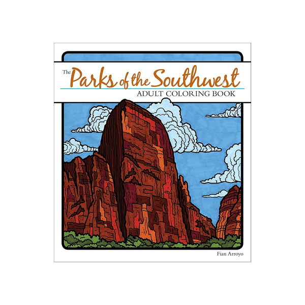 Book - Coloring Book Parks Of The SW - Zion Natl Park Forever Project