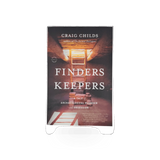 Finders Keepers paperback book by Hachette Book Group USA, showing the front cover with colorful title design.