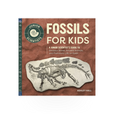 Children's fossil book by Source Books featuring colorful illustrations and educational content about fossils for kids.