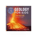 Children's geology book by Source Books titled "Geology for Kids" featuring colorful rocks and earth illustrations.