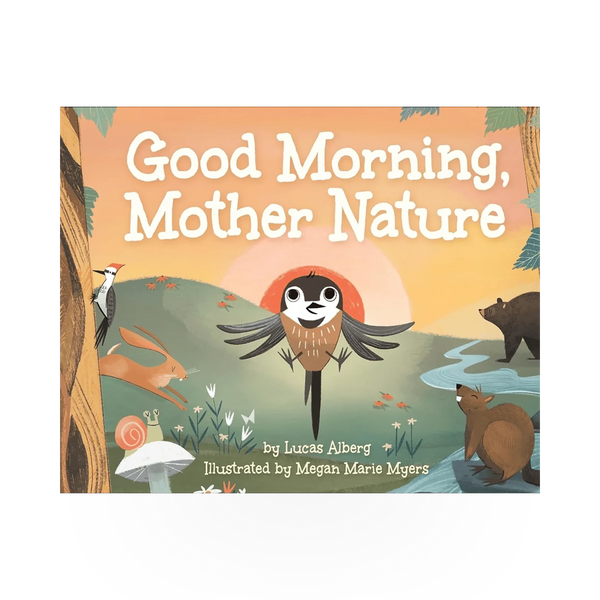 AdventureKeen Good Morning Mother Nature book, a publication showcasing nature-themed illustrations and inspiring outdoor scenes.