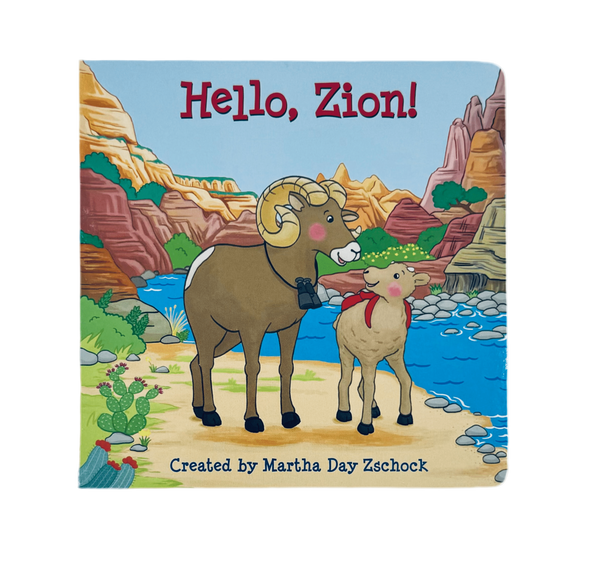 Book - Hello Zion Board Book - Zion Natl Park Forever Project