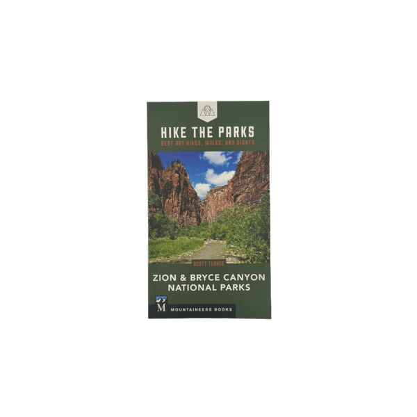 Hike The Parks book by Mountaineers Books showcasing a nature trail scene on the cover for best day hikes.