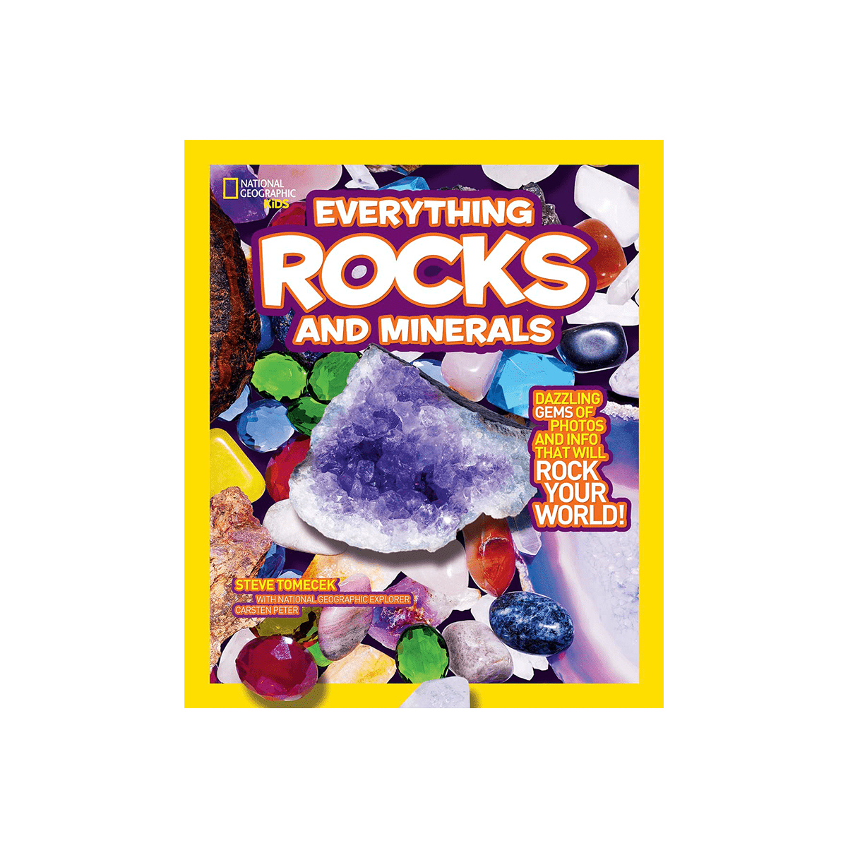 Book - Nat Geo Everything Rocks Minerals - Zion Natl Park Forever Project