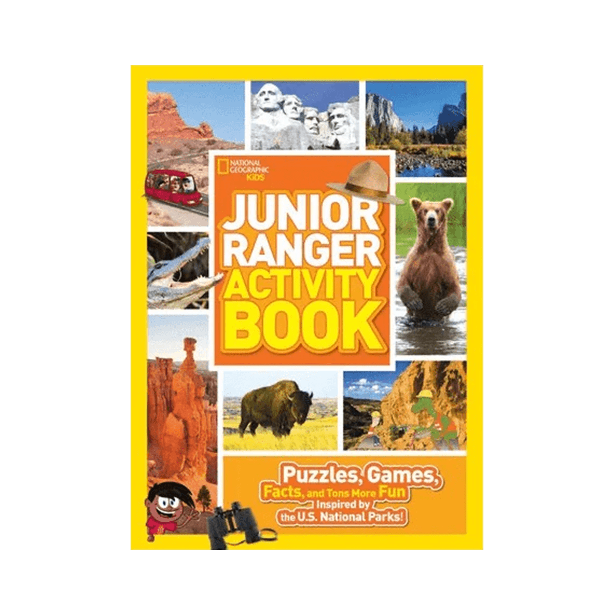 Book - Nat Geo Kid Jr Ranger Activity - Zion Natl Park Forever Project