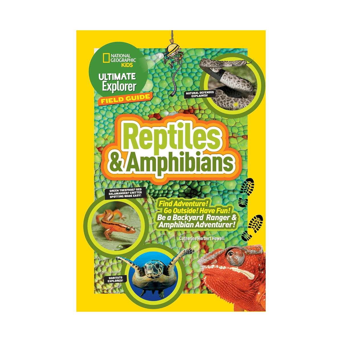Book - Nat Geo Kids Field Guide Reptiles And Amphibians - Zion Natl Park Forever Project