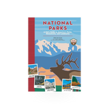 Children's book titled "National Park Kids Guide" by Hachette Book Group USA, featuring colorful illustrations on the cover.