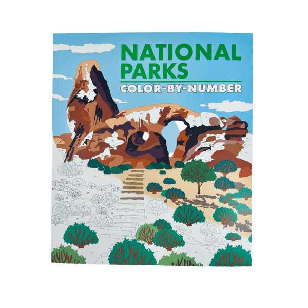 Book - Natl Parks Color-By-Number - Zion Natl Park Forever Project