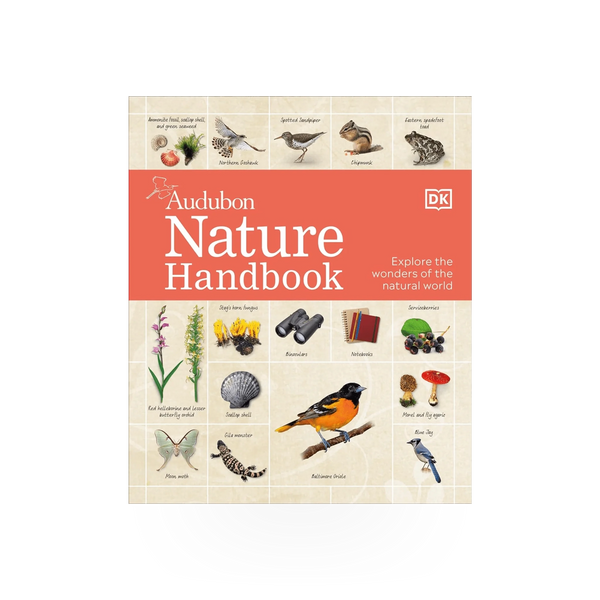 Audubon Nature Handbook book by Penguin Random House featuring a colorful cover with nature illustrations.