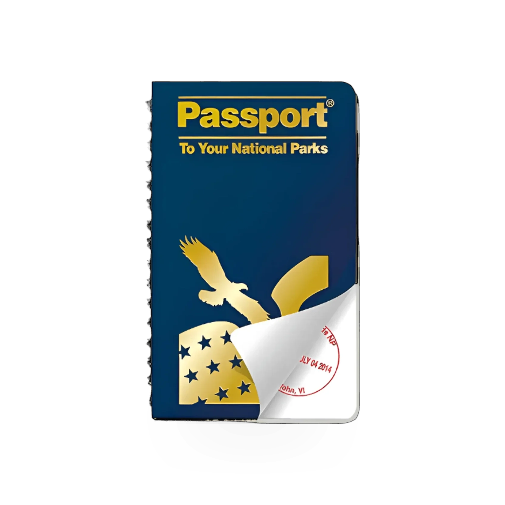 Eastern National Passport Book, original travel document with passport cover and pages, used for international travel.