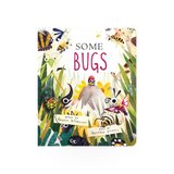 Children's book "Some Bugs" by Simon & Schuster, featuring colorful illustrated bugs on the cover.