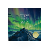 A hardcover copy of "The Boy Who Spoke To The Earth" published by Dreamling Books, featuring a colorful illustrated cover.