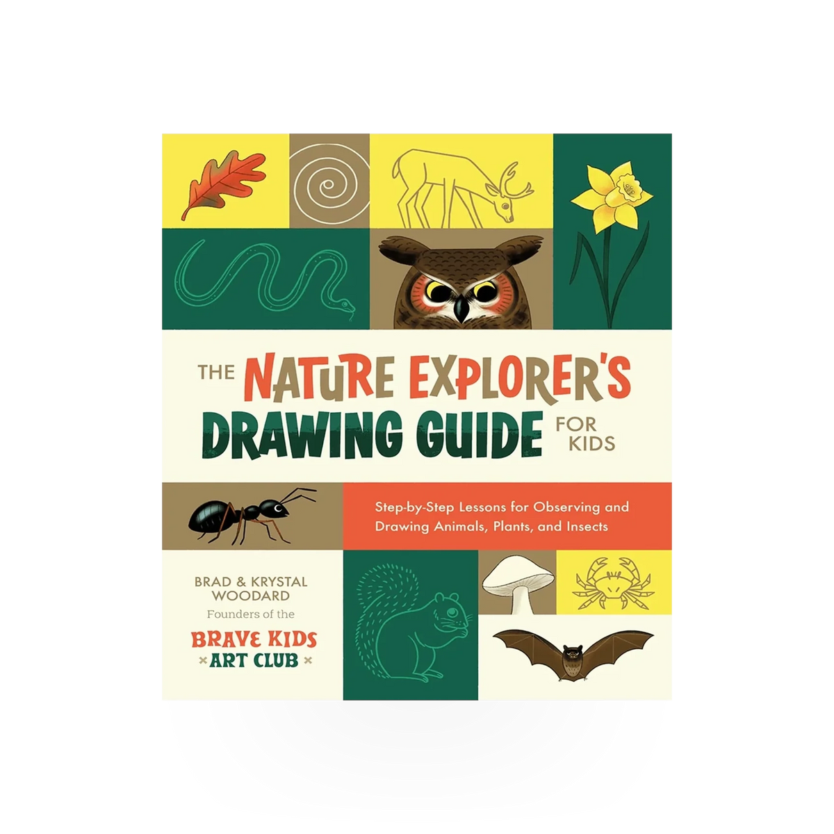 Children's book titled The Nature Explorer's Drawing Guide for Kids, published by Ingram, featuring illustrations on the cover.