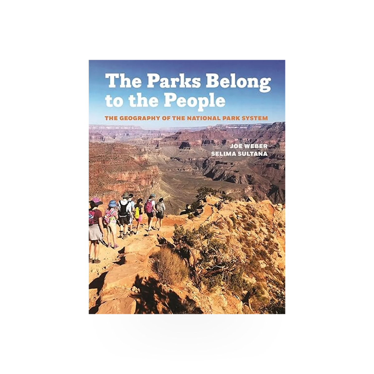 Book titled "The Parks Belong to the People" published by Longleaf Services, Inc., showing the cover with park images and title.