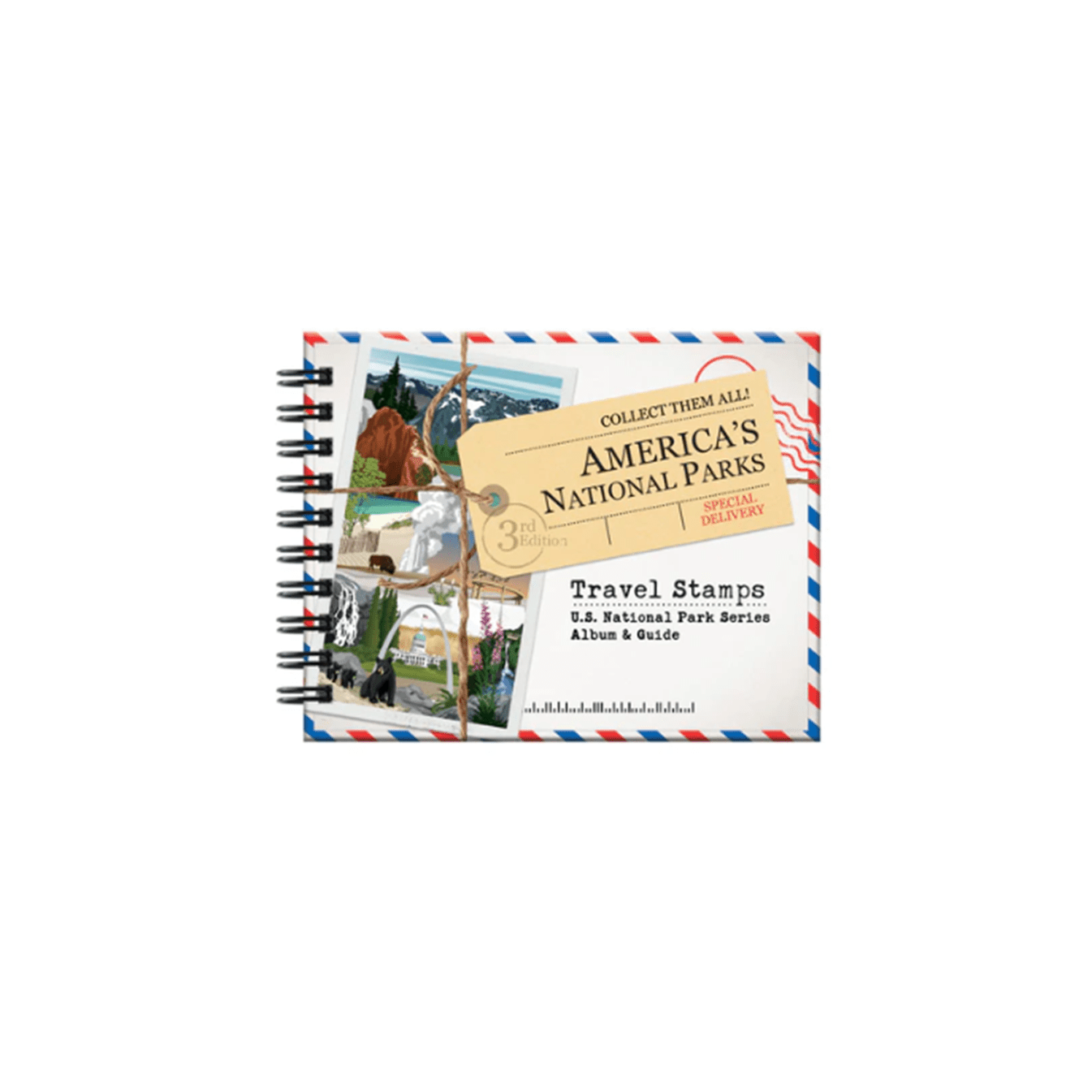 Book - Travel Stamp - Album US Natl Parks - Zion Natl Park Forever Project