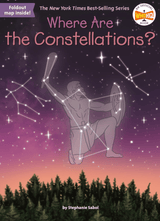 Penguin Random House book titled "Where Are The Constellations?" showing a colorful cover with star illustrations and celestial themes.