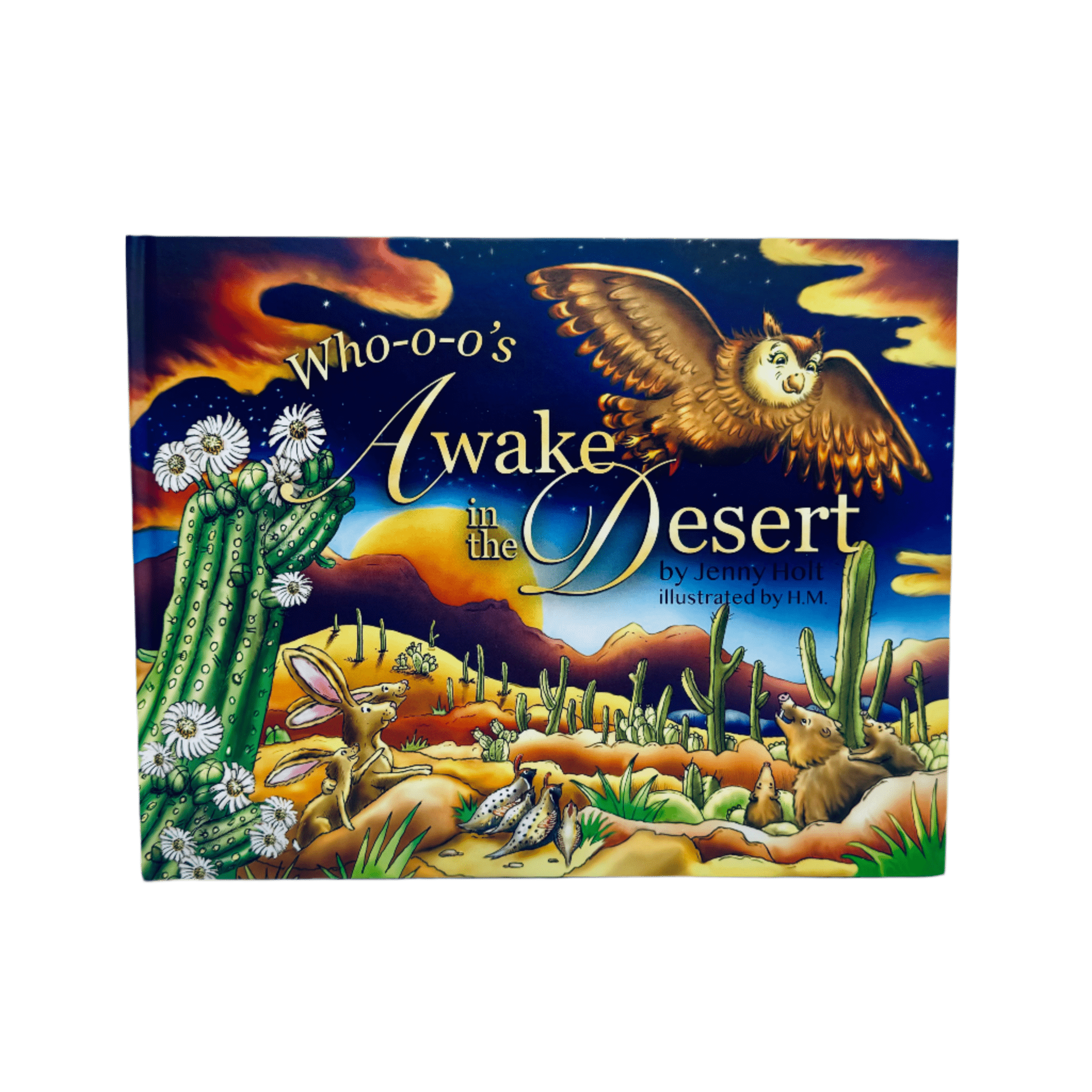 Book - Whooos Awake In The Desert - Zion Natl Park Forever Project