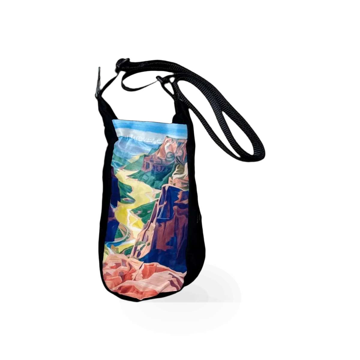 ChicoBag Company Bottle Sling from THEME collection, lightweight fabric carrying strap for bottles, in vibrant color.