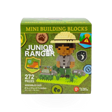 Building Blocks Jr Ranger Green 47329 by Impact Photographics, colorful plastic construction pieces arranged for play and building.
