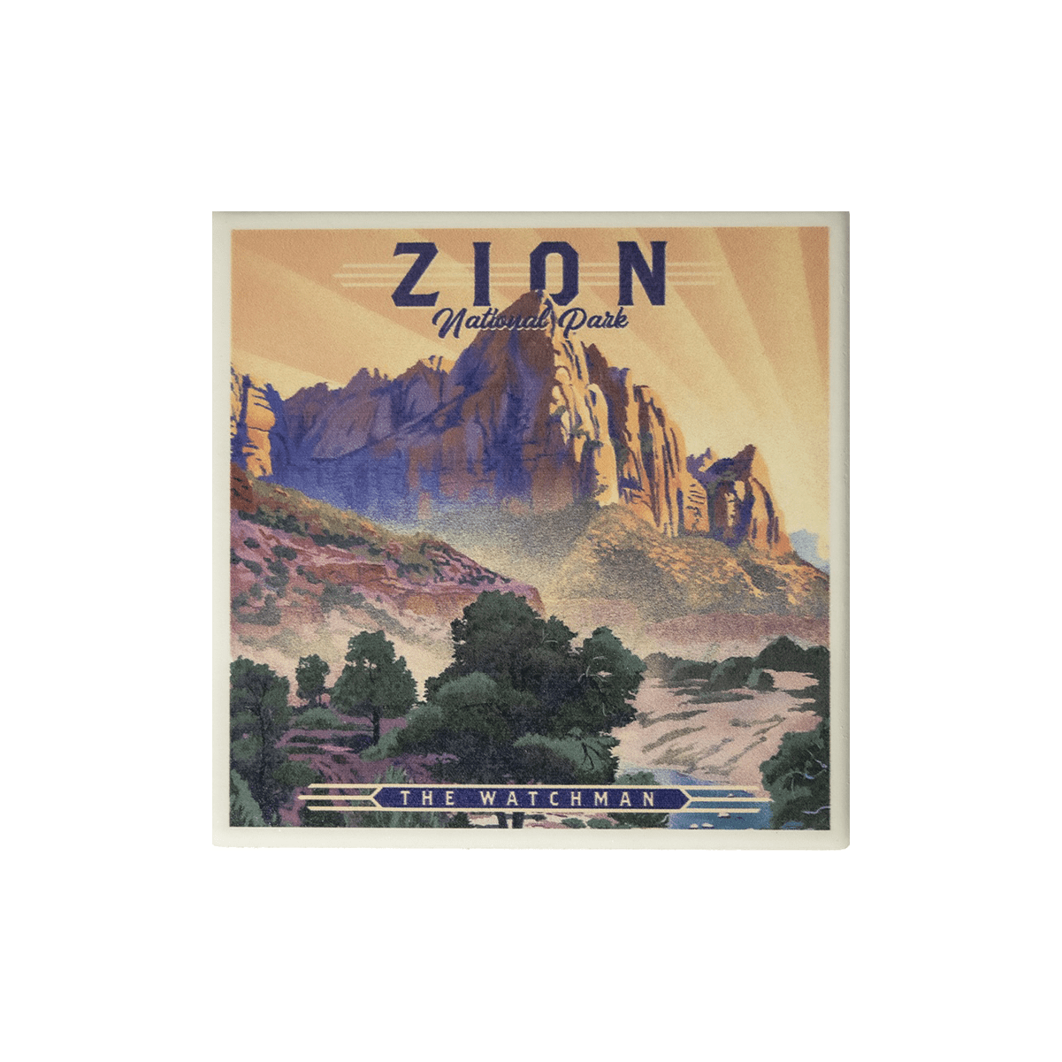 Coaster - The Watchman - Zion Natl Park Forever Project