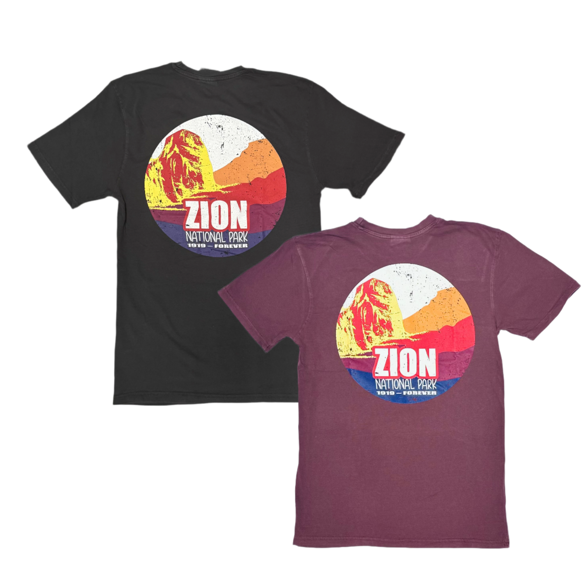 Tshirt - Zion Circle Colors GWT - Zion Natl Park Forever Project