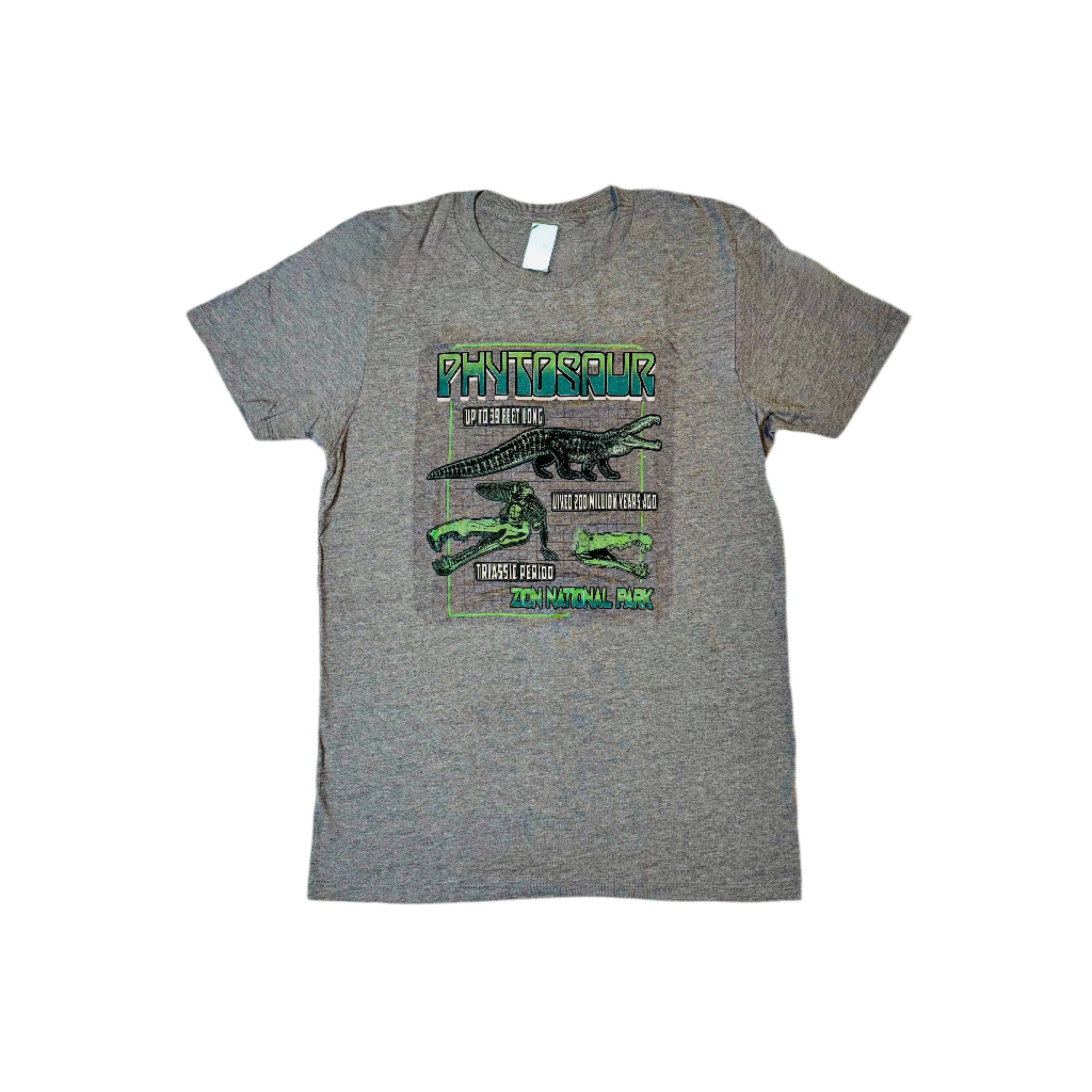 Tshirt - Yth Phytosaur - Zion Natl Park Forever Project
