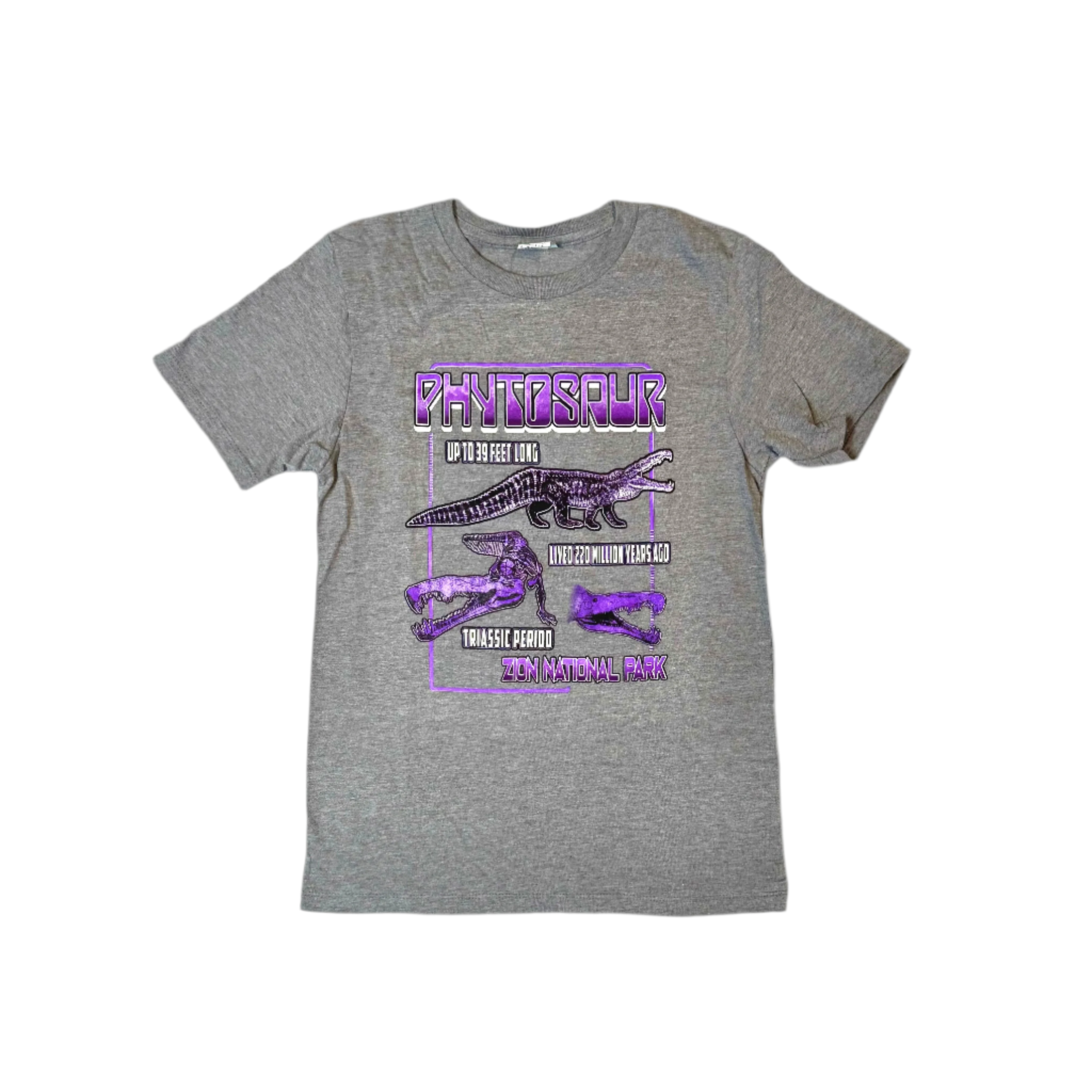 Tshirt - Yth Phytosaur - Zion Natl Park Forever Project