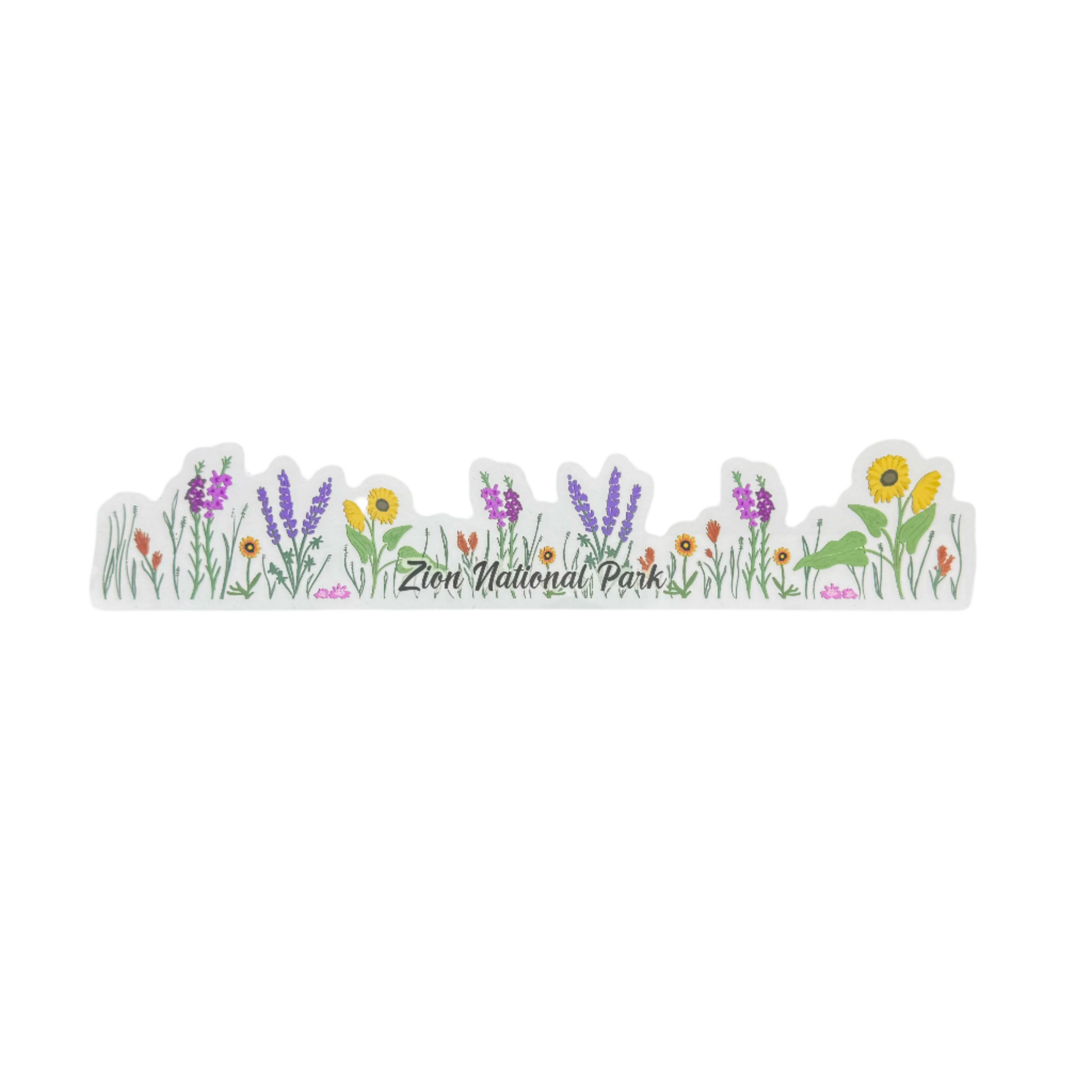 Sticker - Wildflowers Wrap - Zion Natl Park Forever Project