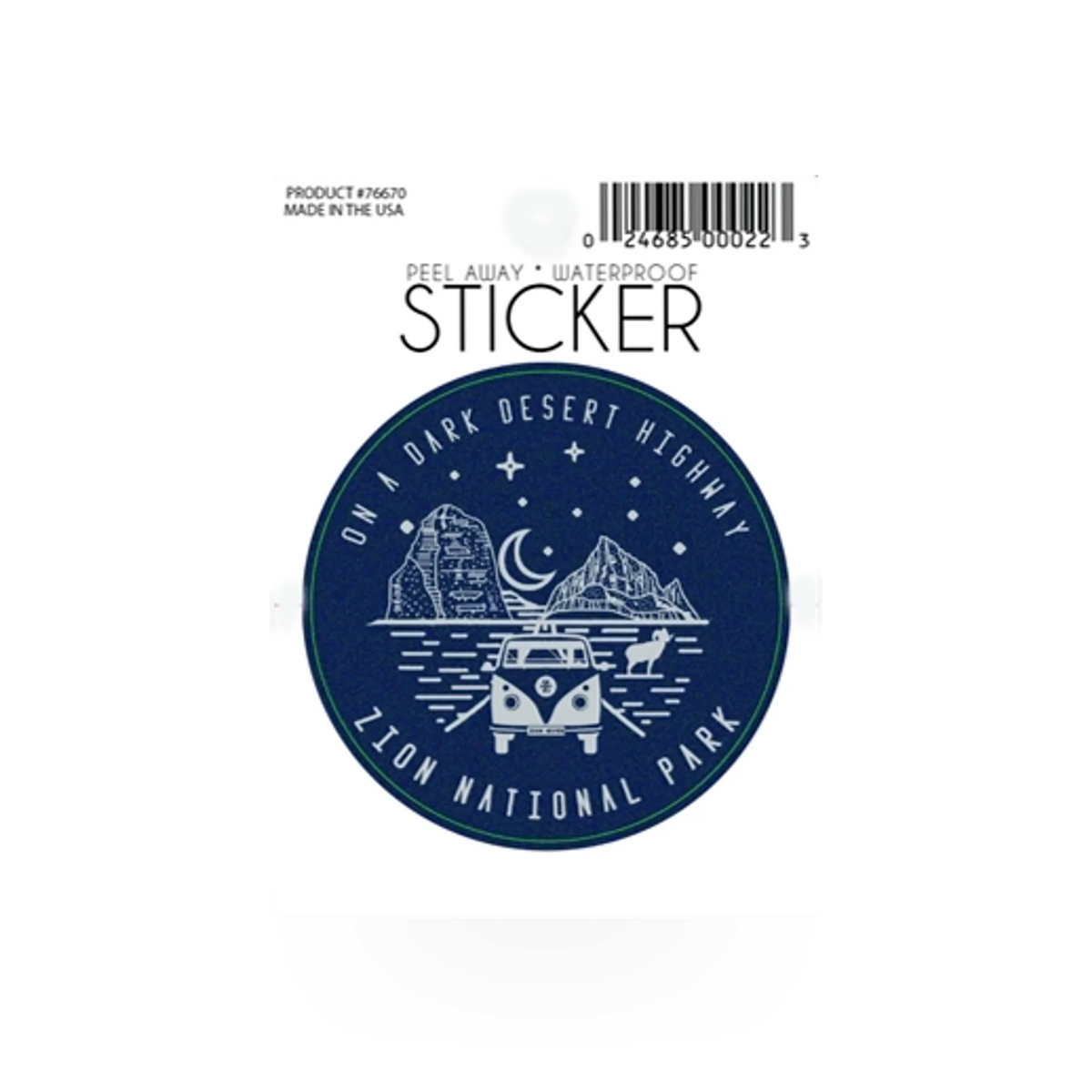 Sticker - Dark Desert Highway