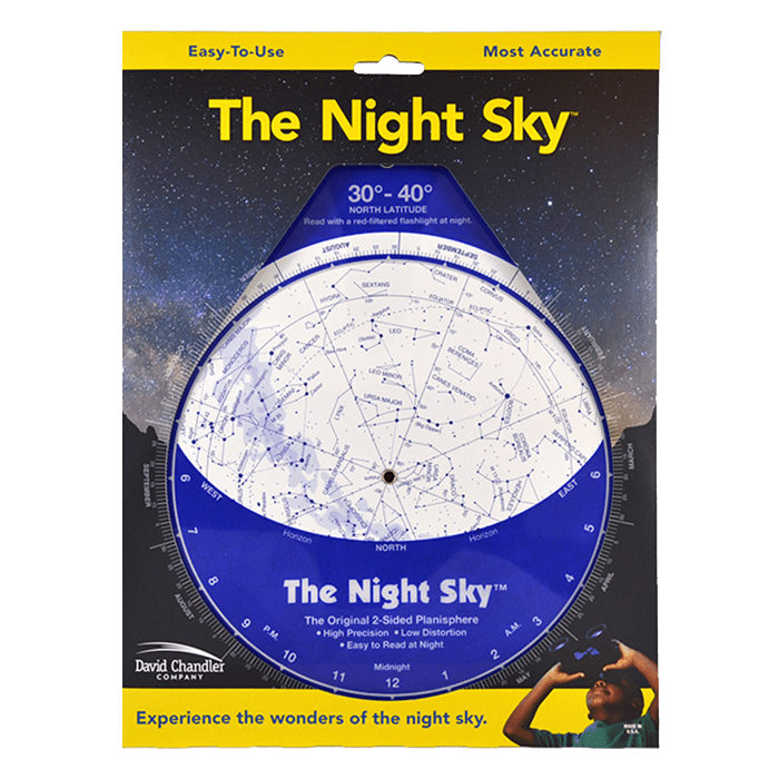 Night Sky - Planisphere - Zion Natl Park Forever Project