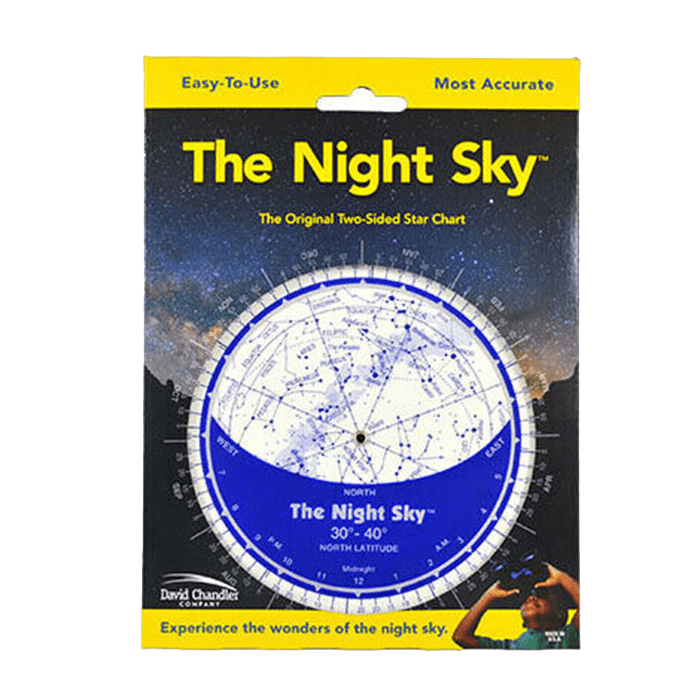 Night Sky - Planisphere - Zion Natl Park Forever Project
