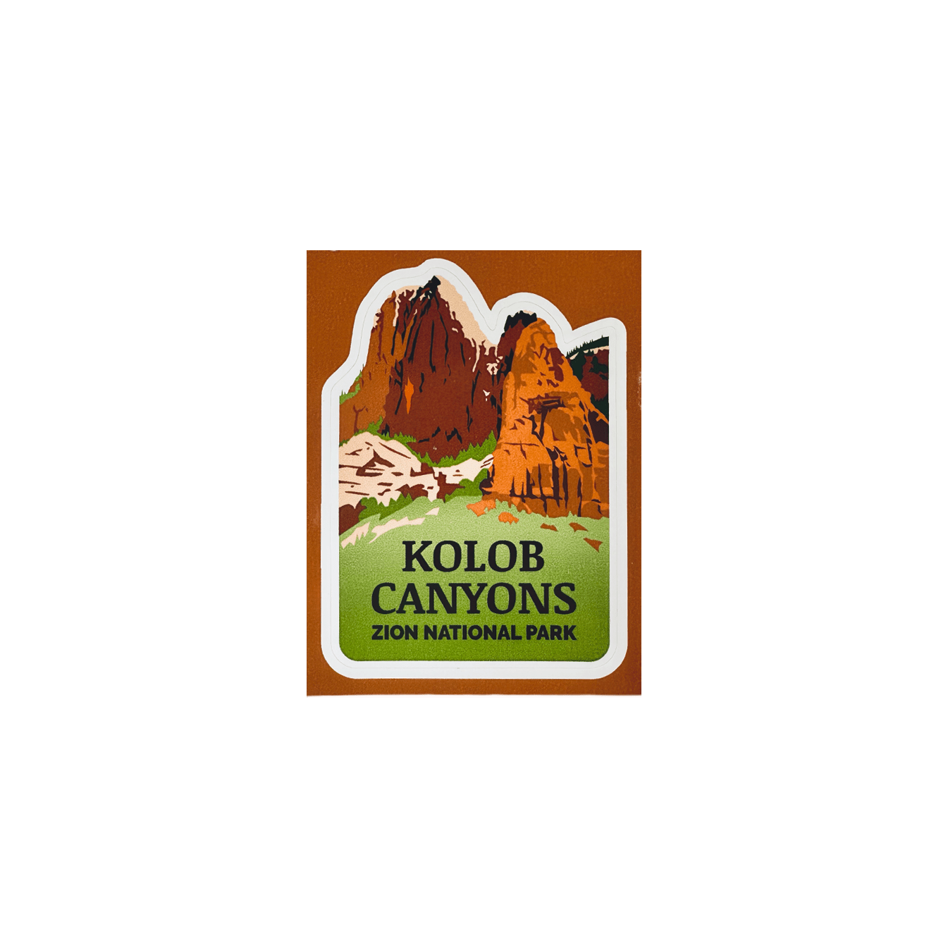 Decal - Kolob Color - Zion Natl Park Forever Project