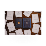Deck of Campfire Stories by Mountaineers Books, featuring illustrated cards with outdoor storytelling themes.
