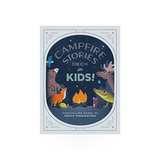 Colorful deck of Campfire Stories for Kids by Mountaineers Books, featuring illustrated cards with fun outdoor storytelling prompts.