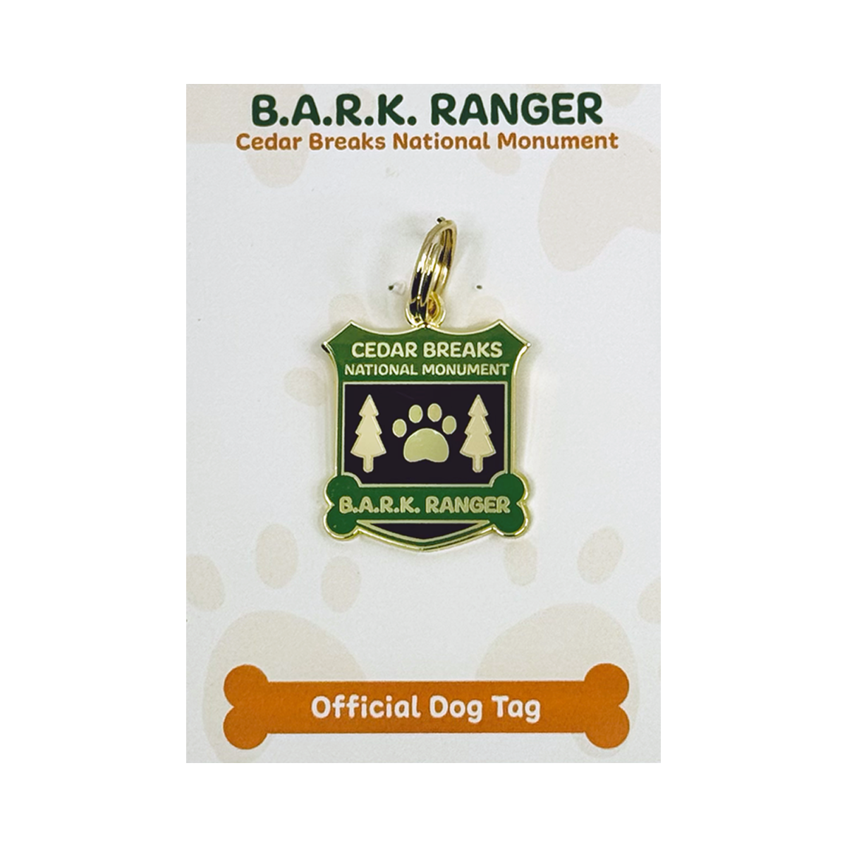 BARK Ranger - Dog Tag CEBR - Zion Natl Park Forever Project