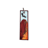 Eagle River Designs Flight Tag with Angels Landing design, featuring a decorative tag for luggage or accessories.