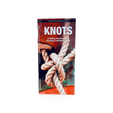 Folding pocket Nat Knots book by Simon & Schuster, featuring compact design and illustrated cover with knot patterns.