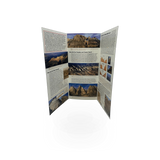 Geology Unfolded Zion Foldout Guide showing detailed geological features and colorful map of Zion National Park.