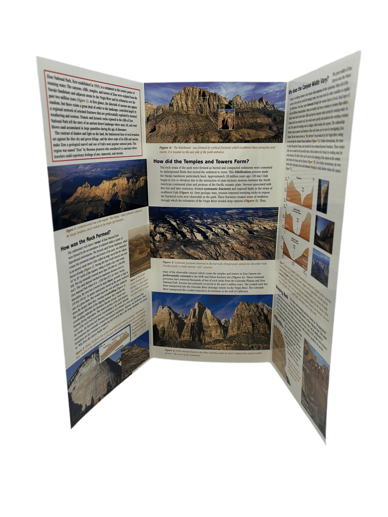 Guide - Geology Unfolded Zion Foldout Guide - Zion Natl Park Forever Project