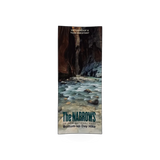 ZNHA Narrows Day Hike Trail Guide, a detailed outdoor guidebook with maps and tips for hiking the Narrows trail.