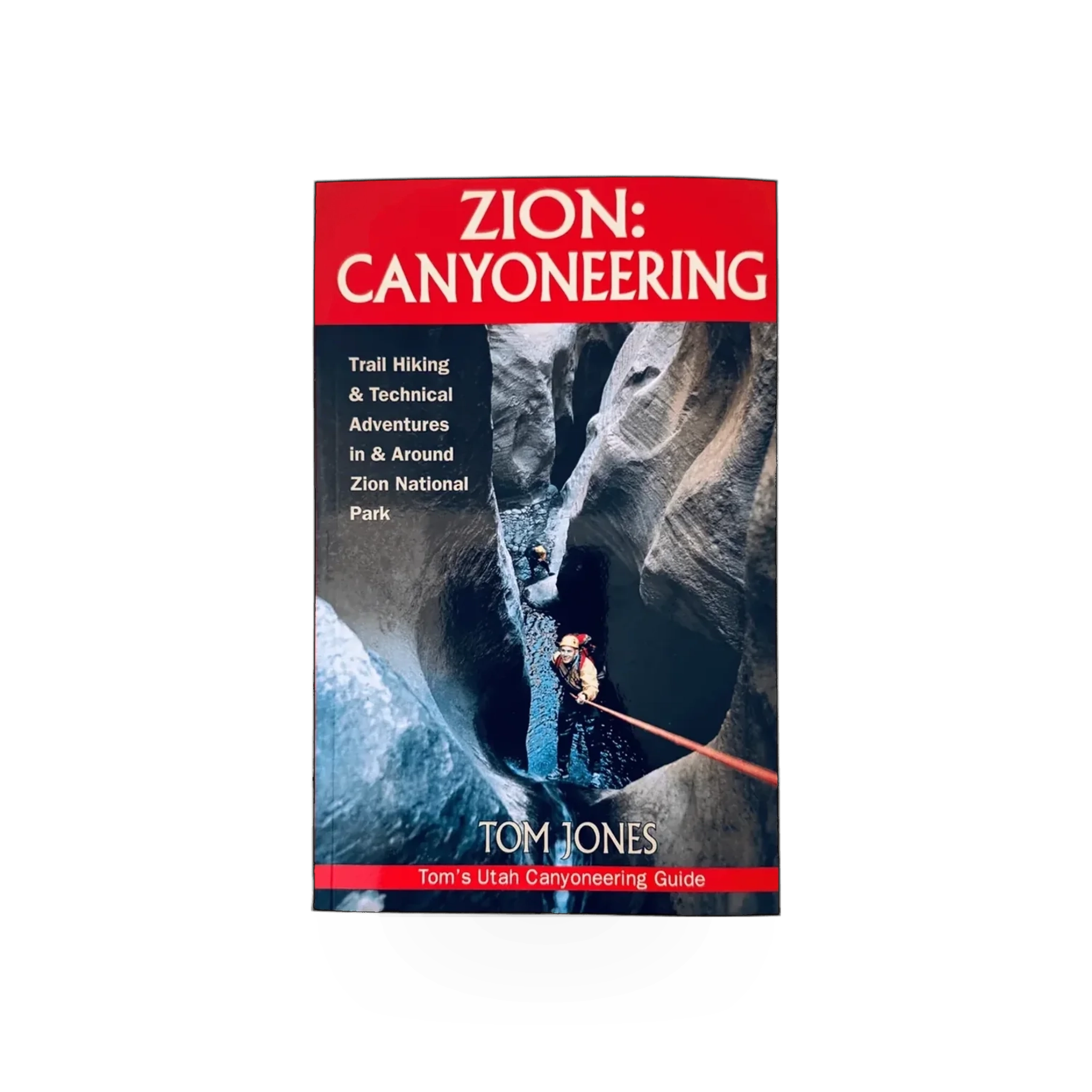 Imlay Canyon Gear Zion Canyoneering guidebook, PUB with detailed maps and tips for canyon exploration in Zion National Park