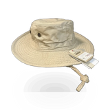 Safety boonie hat by Dorfman Pacific Hat Co featuring wide brim and camouflage pattern for outdoor protection