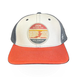Wild Tribute Custom Vintage Circle theme hat featuring a stylish circular design on a classic cap.
