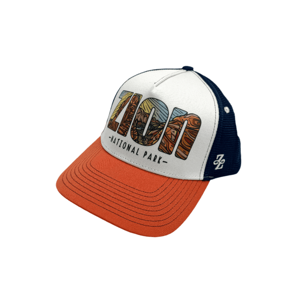 Hat - Custom Zion Word - D - Zion Natl Park Forever Project