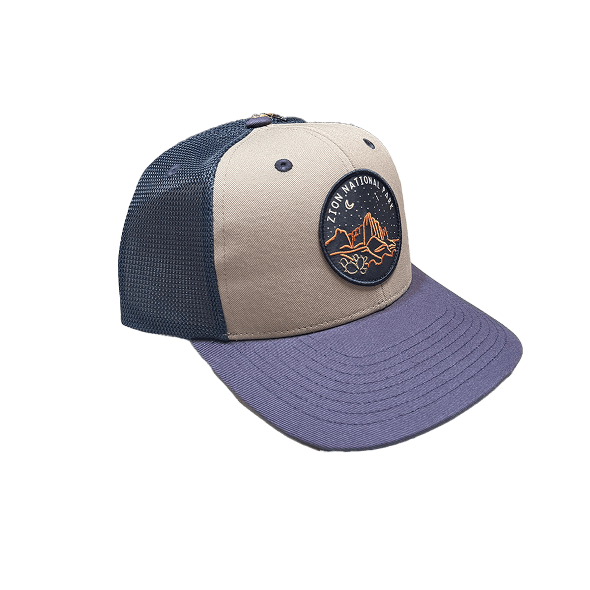 Hat - Dark Sky - Khaki/Blue - Zion Natl Park Forever Project