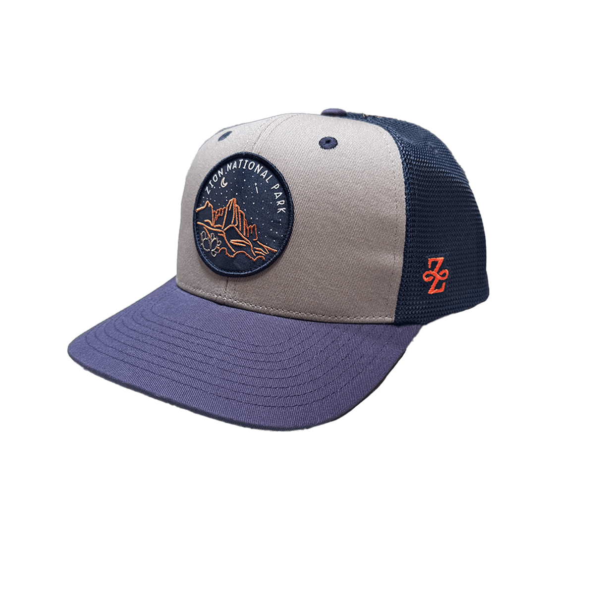 Hat - Dark Sky - Khaki/Blue - Zion Natl Park Forever Project